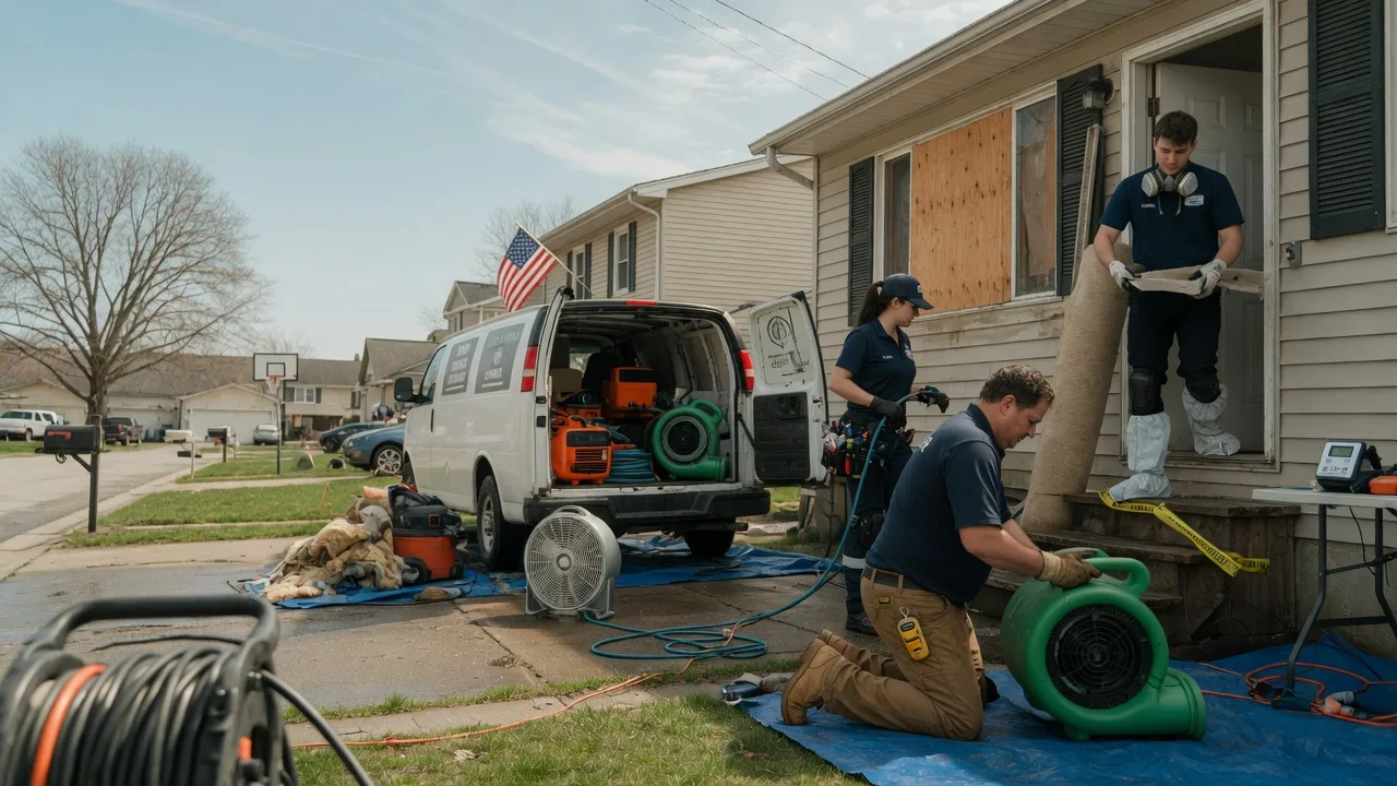 Water Damage Restoration in Mineral City, OH near me